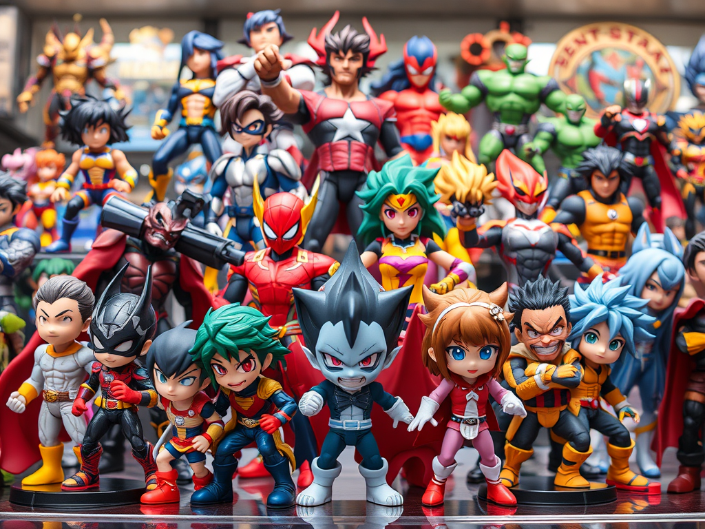 anime-and-superhero-merchandise