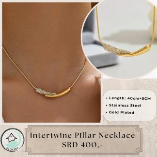 Intertwine Pillar Necklace